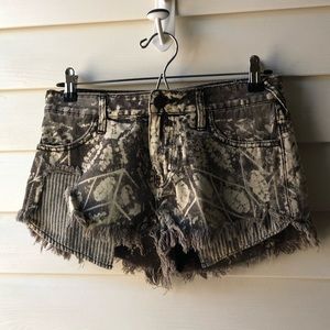 Free People boho shorts